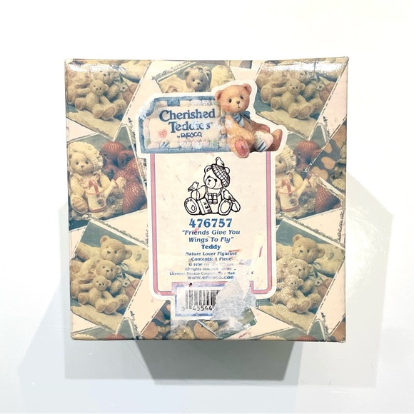 Cherished Teddies Other - *NEW* Cherished Teddies #476757 “Friends Give You Wings To Fly” Teddy